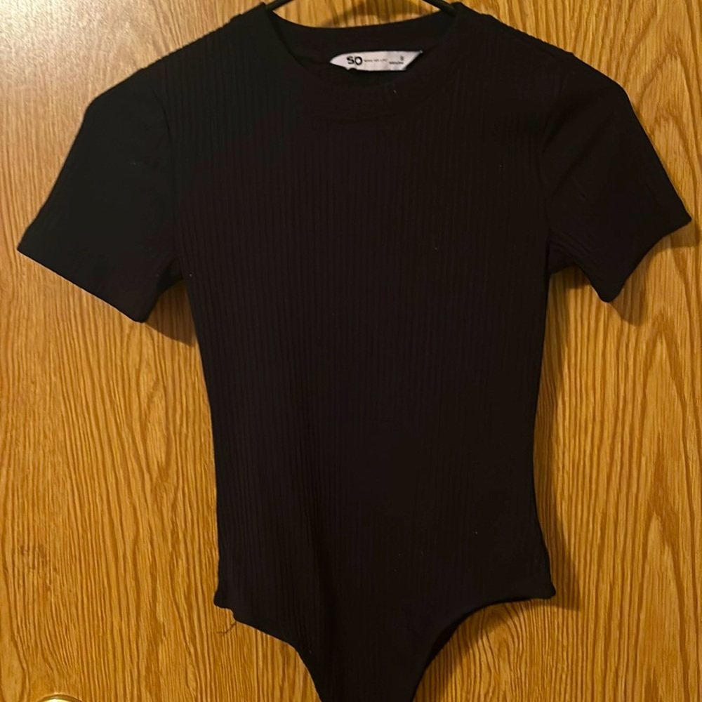 SO Black Bodysuit